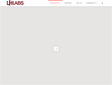 Tablet Screenshot of lhlabs.com